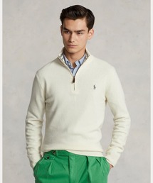 POLO RALPH LAUREN | ウールカシミヤ クォータージップ セーター(ニット/セーター)