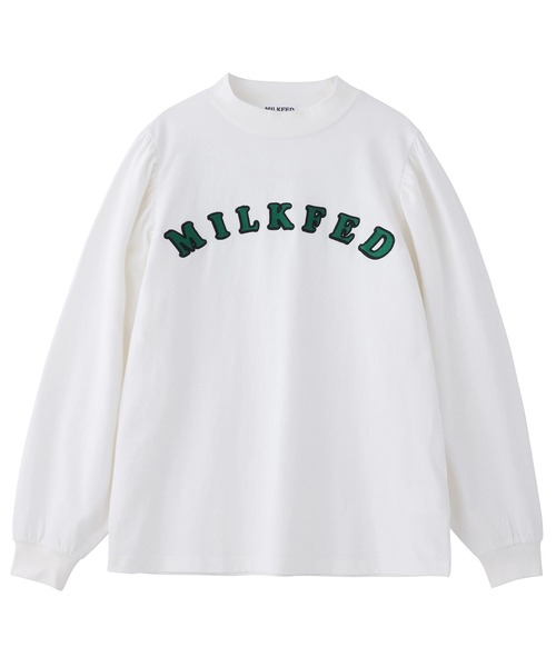 注目のブランド MILKFED.（ミルクフェド）の「PUFF TOP（T NECK MOCK SLEEVE 服＆ファッション小物