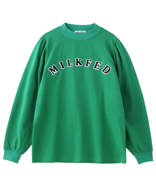 MILKFED.（ミルクフェド）の「PUFF SLEEVE MOCK NECK TOP（T