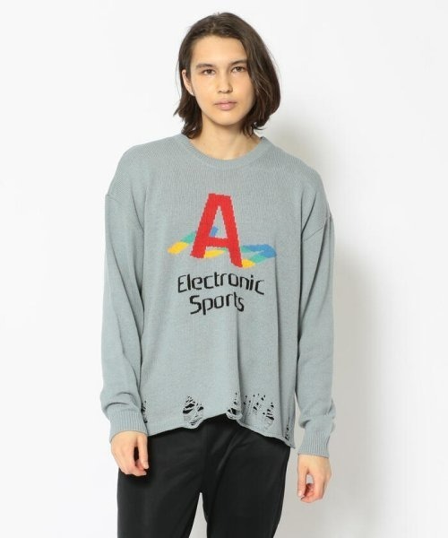 【別注】amok /アモク/ELECTRONIC SPORTS KNIT