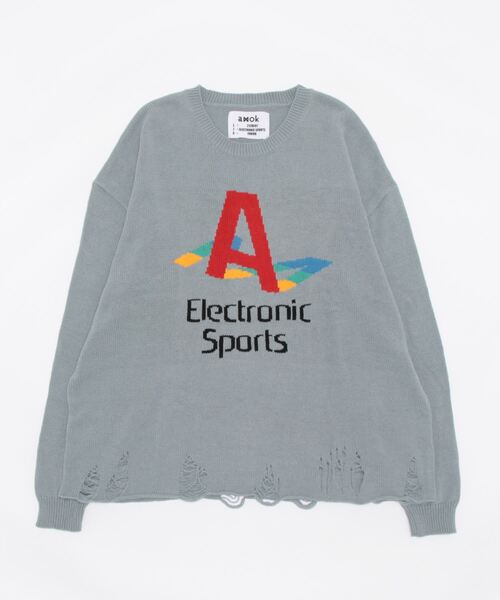 amok(アモク)の「【別注】amok /アモク/ELECTRONIC SPORTS KNIT(ニット/セーター)」 WEAR