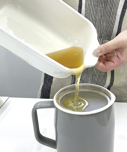 URBAN RESEARCH DOORS（アーバンリサーチドアーズ）の「富士ホーロー　角型天ぷら鍋（キッチンツール・レディース・ホワイト・-）」の7枚目の写真