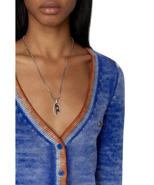 DIESEL（ディーゼル）の「レディース ニット カーディガン（カーディガン/ボレロ・レディース・オレンジ/グレー/ブルー・SMALL/MEDIUM/LARGE/X-LARGE）」の7枚目の写真