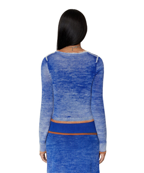 DIESEL（ディーゼル）の「レディース ニット カーディガン（カーディガン/ボレロ・レディース・オレンジ/グレー/ブルー・SMALL/MEDIUM/LARGE/X-LARGE）」の20枚目の写真