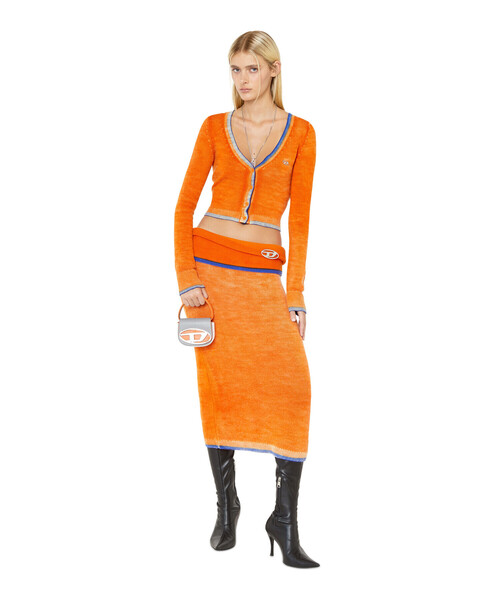 DIESEL（ディーゼル）の「レディース ニット カーディガン（カーディガン/ボレロ・レディース・オレンジ/グレー/ブルー・SMALL/MEDIUM/LARGE/X-LARGE）」の14枚目の写真