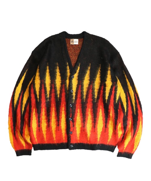 TOWNCRAFT（タウンクラフト）の「TOWN CRAFT/タウンクラフト SHAGGY JACQUARD CARDIGANシャギージャガードカーディガンユニセックス（カーディガン/ボレロ・メンズ・ホワイト/ブラック/ベージュ/パープル/ブラウン/グレー/グレー系その他/ストライプ・MEDIUM/LARGE/SMALL）」の20枚目の写真