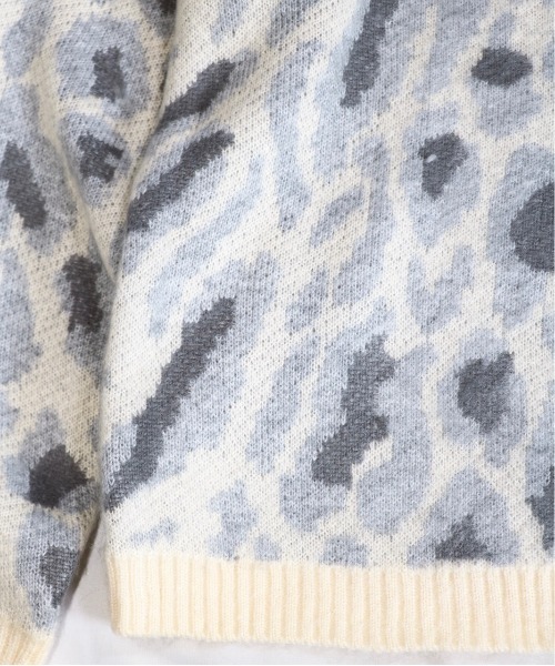 TOWNCRAFT（タウンクラフト）の「TOWN CRAFT/タウンクラフト SHAGGY JACQUARD CARDIGANシャギージャガードカーディガンユニセックス（カーディガン/ボレロ・メンズ・ホワイト/ブラック/ベージュ/パープル/ブラウン/グレー/グレー系その他/ストライプ・MEDIUM/LARGE/SMALL）」の14枚目の写真