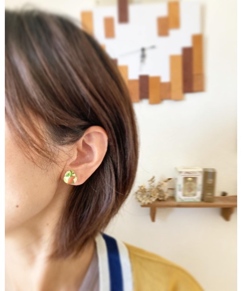 tone(トーン)の「【chez vous】Koishi retro イヤリング(MA)(イヤリング・レディース・その他/グリーン/その他1/パープル/その他2/その他3・FREE)」の11枚目の写真