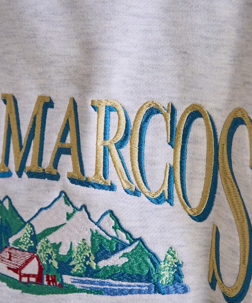 DISCOAT（ディスコート）の「【WEB限定】刺繍ロゴビッグスウェット（スウェット・レディース・チャコールグレー/ブラウン/ライトベージュ・FREE）」の14枚目の写真