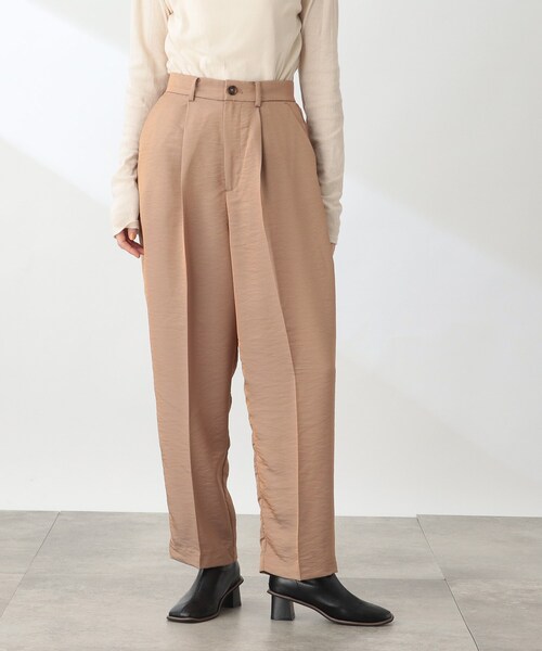 THE SHOP TK (ザ ショップ ティーケー )の「◆【洗える/ウエストゴム】シャンブレータックワイド(その他パンツ・レディース・ライトパープル/ベージュ系3・12/13/11)」の10枚目の写真