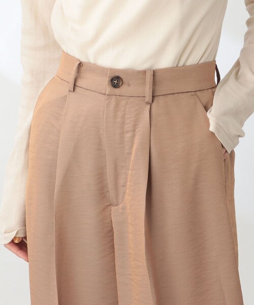 THE SHOP TK (ザ ショップ ティーケー )の「◆【洗える/ウエストゴム】シャンブレータックワイド(その他パンツ・レディース・ライトパープル/ベージュ系3・12/13/11)」の8枚目の写真