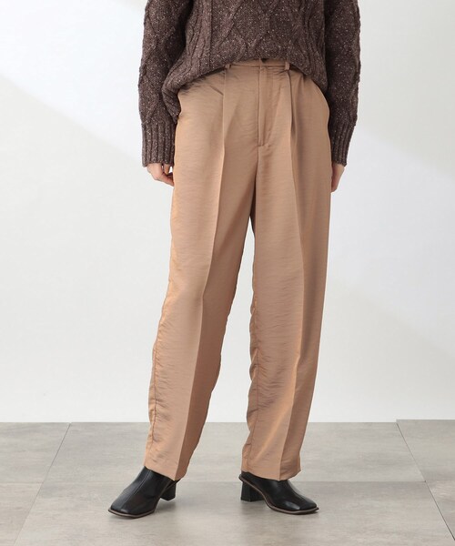 THE SHOP TK (ザ ショップ ティーケー )の「◆【洗える/ウエストゴム】シャンブレータックワイド(その他パンツ・レディース・ライトパープル/ベージュ系3・12/13/11)」の12枚目の写真