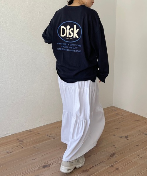 wee9s(ウィークス)の「vintage like cotton flare skirt / ヴィンテージライクウエストゴムコットンフレアスカート(スカート・レディース・ブラック/アイボリー・FREE)」の15枚目の写真