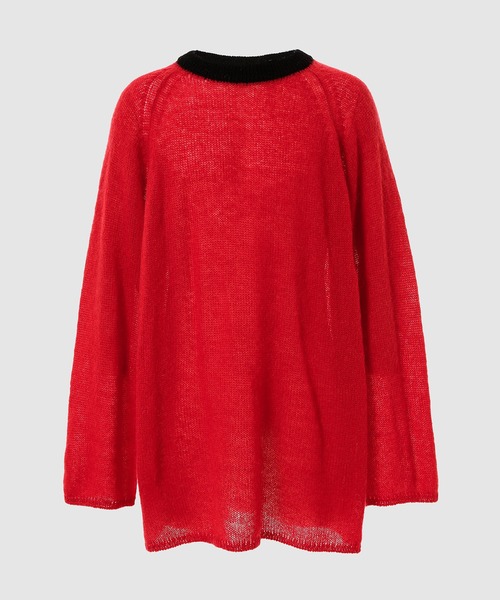 NOMA t.d.(ノーマティーディー)の「Mohair Crew Neck Sweater(ニット/セーター・メンズ・ブラック/ブラウン/グレー/レッド・2/4/3)」の4枚目の写真