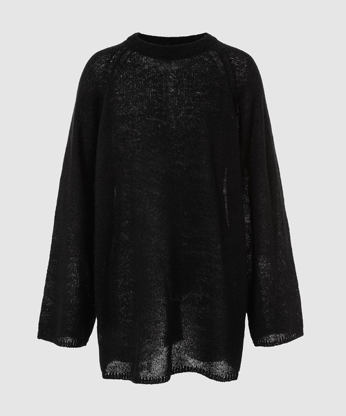 NOMA t.d.(ノーマティーディー)の「Mohair Crew Neck Sweater(ニット/セーター・メンズ・ブラック/ブラウン/グレー/レッド・2/4/3)」の2枚目の写真