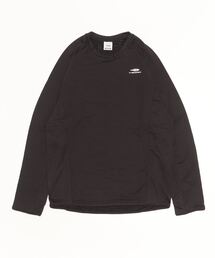 ティゴラ TIGORA グリッドフリースロングスリーブTシャツ_ランニング