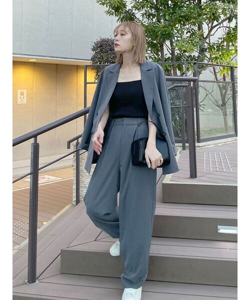 Ungrid（アングリッド）の「センタープレスルーズパンツ（その他パンツ・レディース・ベージュ/グレー/オレンジ・SMALL/MEDIUM）」の14枚目の写真
