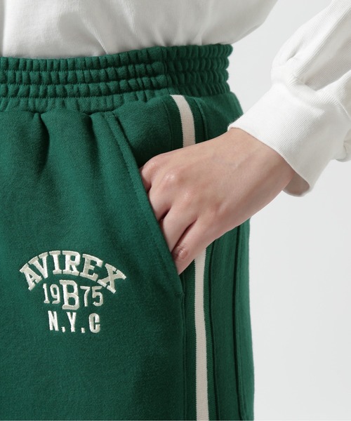AVIREX（アヴィレックス）の「≪WEB&DEPOT限定≫SWEAT PATCH SKIRT/ スウェットパッチスカート（スカート・レディース・ブラック/グリーン/ピンク・F）」の13枚目の写真