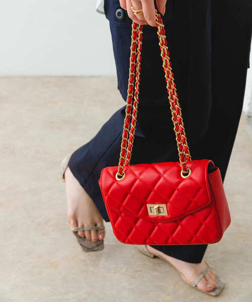 セール】キルティングチェーンショルダーバッグ（ショルダーバッグ