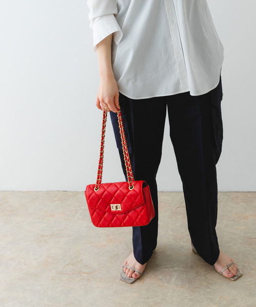 セール】キルティングチェーンショルダーバッグ（ショルダーバッグ