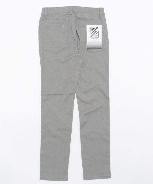 TAKA-Q（タカキュー）の「クロス ストレッチ 抗菌防臭 UV スリム 5ポケット パンツ ツイルグレー メンズ（その他パンツ・メンズ・グレー・2S/MEDIUM/S/LARGE/X-LARGE）」の2枚目の写真