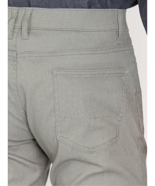 TAKA-Q（タカキュー）の「クロス ストレッチ 抗菌防臭 UV スリム 5ポケット パンツ ツイルグレー メンズ（その他パンツ・メンズ・グレー・2S/MEDIUM/S/LARGE/X-LARGE）」の8枚目の写真