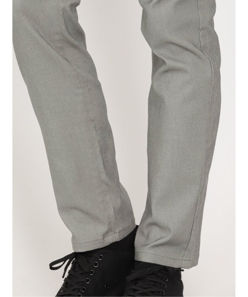 TAKA-Q（タカキュー）の「クロス ストレッチ 抗菌防臭 UV スリム 5ポケット パンツ ツイルグレー メンズ（その他パンツ・メンズ・グレー・2S/MEDIUM/S/LARGE/X-LARGE）」の9枚目の写真