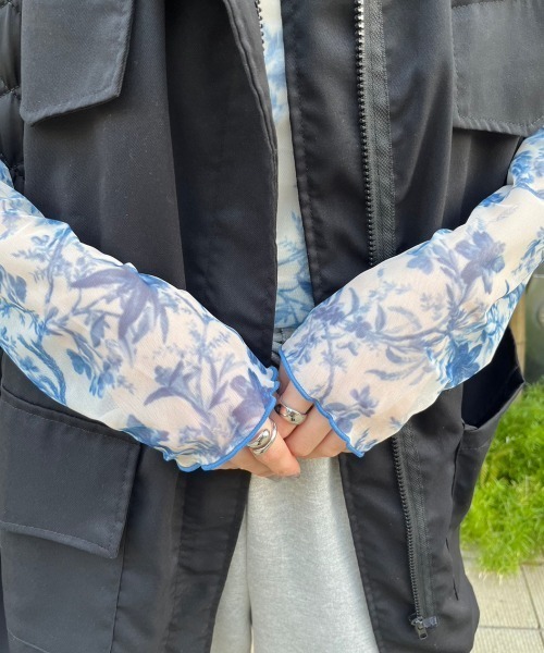 nemne store(ネンネストア)の「【低身長用サイズあり】総柄アソートシアープルオーバー(Tシャツ/カットソー・レディース・ブルー/グレー/イエロー/ピンク・SMALL/MEDIUM)」の19枚目の写真