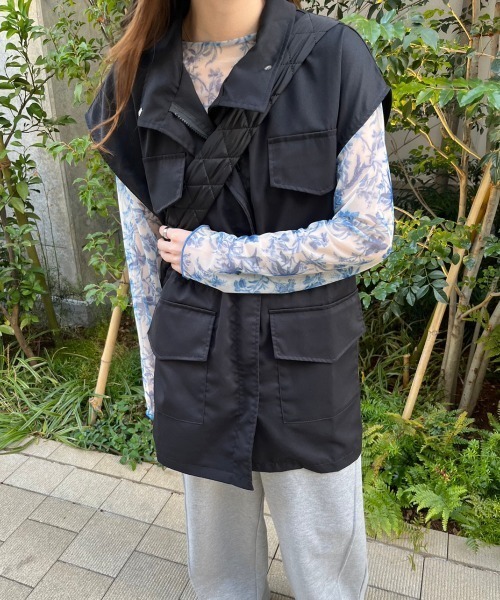 セール】【低身長用サイズあり】総柄アソートシアープルオーバー