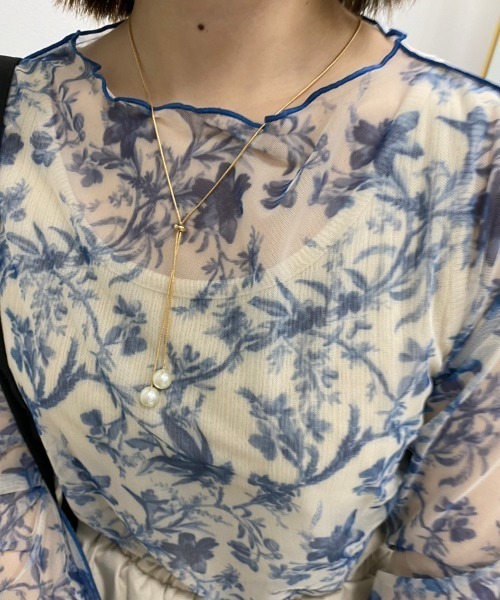 nemne store(ネンネストア)の「【低身長用サイズあり】総柄アソートシアープルオーバー(Tシャツ/カットソー・レディース・ブルー/グレー/イエロー/ピンク・SMALL/MEDIUM)」の20枚目の写真