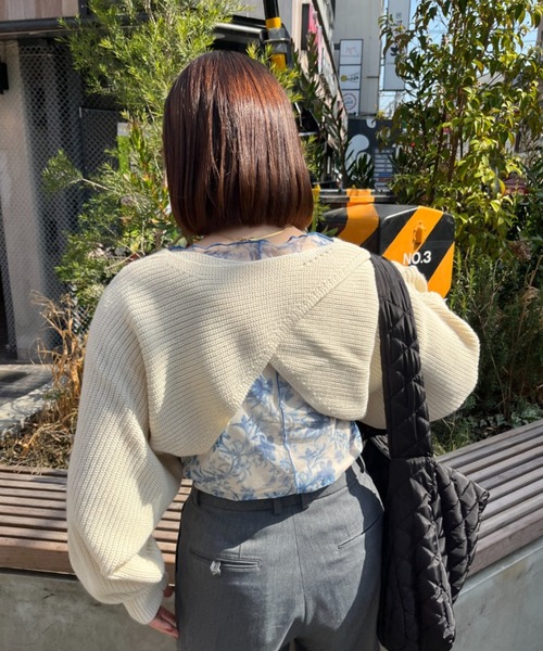 nemne store(ネンネストア)の「【低身長用サイズあり】総柄アソートシアープルオーバー(Tシャツ/カットソー・レディース・ブルー/グレー/イエロー/ピンク・SMALL/MEDIUM)」の6枚目の写真