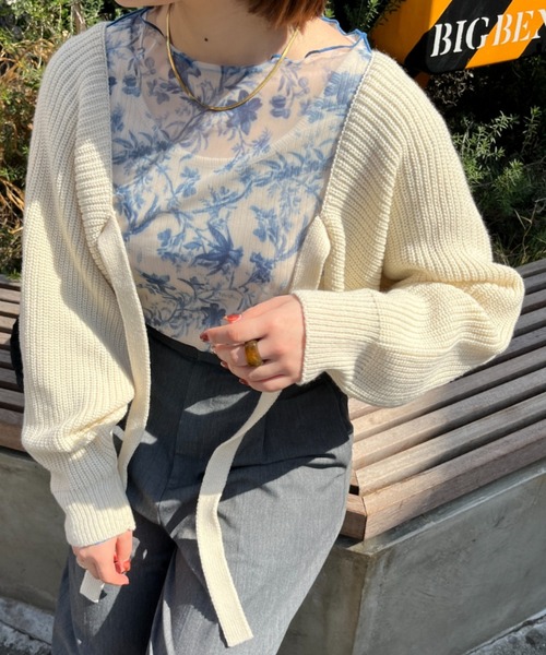 nemne store(ネンネストア)の「【低身長用サイズあり】総柄アソートシアープルオーバー(Tシャツ/カットソー・レディース・ブルー/グレー/イエロー/ピンク・SMALL/MEDIUM)」の8枚目の写真