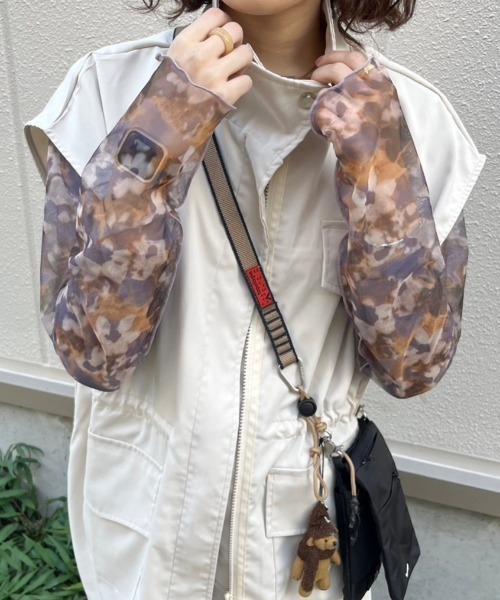 nemne store(ネンネストア)の「【低身長用サイズあり】総柄アソートシアープルオーバー(Tシャツ/カットソー・レディース・ブルー/グレー/イエロー/ピンク・SMALL/MEDIUM)」の14枚目の写真