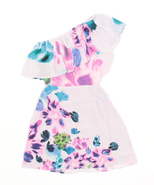 Desigual(デシグアル)の「M. Christian Lacroix アシンメトリー ショートワンピース(ワンピース・レディース・レッド・XS/XL/M/S/L)」の2枚目の写真