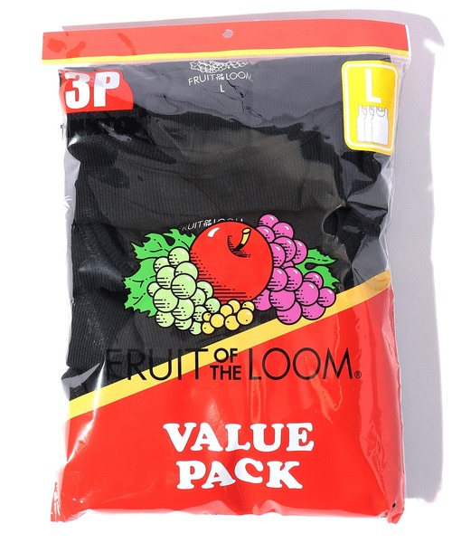 FRUIT OF THE LOOM(フルーツオブザルーム)の「FRUIT OF THE LOOM リブタンクトップ3Pパック/無地/3枚セット/フルーツオブザルーム(タンクトップ・メンズ・ホワイト/ブラック/グレー・M/L/XL)」の11枚目の写真