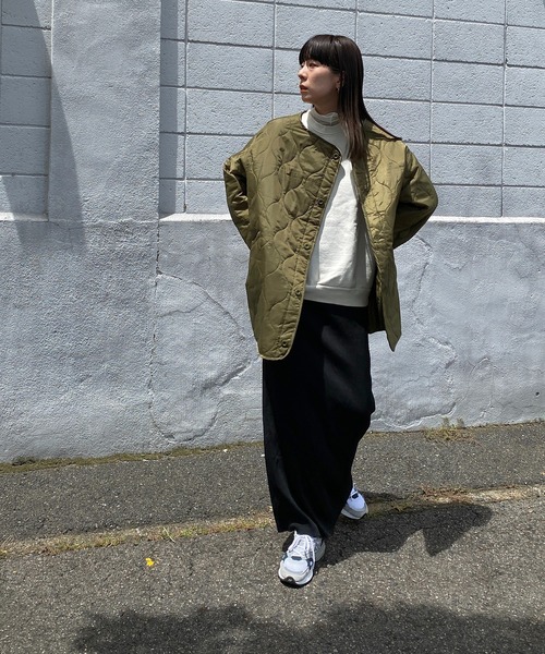 y/m by RIKA（イムバイリカ）の「M65ライナーキルトコート（その他アウター・レディース・カーキ/ベージュ/ブラック・FREE）」の7枚目の写真