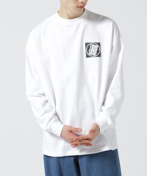 ADANS（アダンス）の「ADANS/アダンス/ロンT（Tシャツ/カットソー・メンズ・ネイビー/ホワイト/ブラック・F）」の2枚目の写真