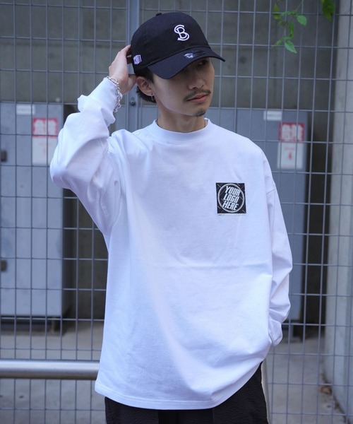 ADANS（アダンス）の「ADANS/アダンス/ロンT（Tシャツ/カットソー・メンズ・ネイビー/ホワイト/ブラック・F）」の7枚目の写真