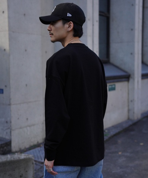 ADANS（アダンス）の「ADANS/アダンス/ロンT（Tシャツ/カットソー・メンズ・ネイビー/ホワイト/ブラック・F）」の4枚目の写真