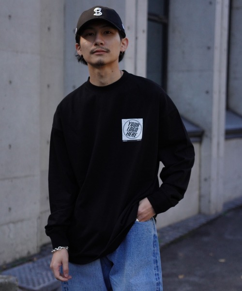 ADANS（アダンス）の「ADANS/アダンス/ロンT（Tシャツ/カットソー・メンズ・ネイビー/ホワイト/ブラック・F）」の22枚目の写真