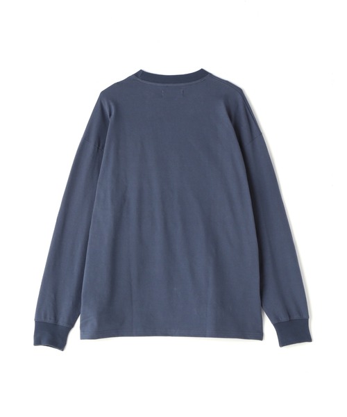 ADANS（アダンス）の「ADANS/アダンス/ロンT（Tシャツ/カットソー・メンズ・ネイビー/ホワイト/ブラック・F）」の14枚目の写真