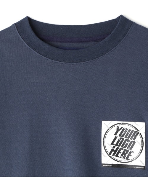 ADANS（アダンス）の「ADANS/アダンス/ロンT（Tシャツ/カットソー・メンズ・ネイビー/ホワイト/ブラック・F）」の13枚目の写真