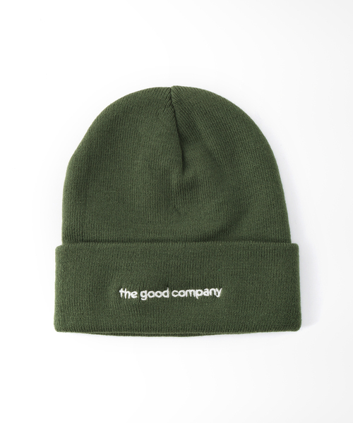 The Good Company(ザグッドカンパニー)の「【THE GOOD COMPANY/ザグッドカンパニー】BEAR BEANIE(ニットキャップ/ビーニー・メンズ・キャメル/グリーン・FREE)」の2枚目の写真