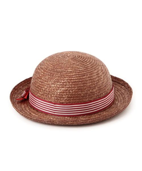 BEAUTY&YOUTH UNITED ARROWS（ビューティーアンドユースユナイテッドアローズ）の「BK WHIP CREAM ストローハット（ハット・キッズ・ブラウン/ベージュ・52cm/54cm）」の3枚目の写真