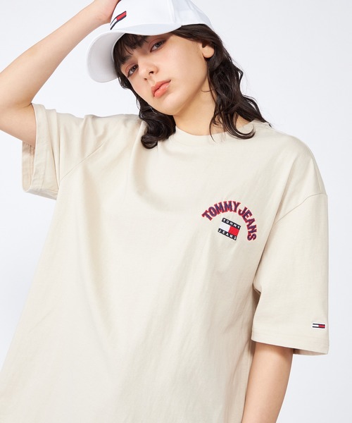 tommy jeans（トミー ジーンズ）の「スケートモダンプレップTシャツ（Tシャツ/カットソー・メンズ・ベージュ/ホワイト/ブラック・LARGE/MEDIUM/SMALL/X-LARGE）」の14枚目の写真