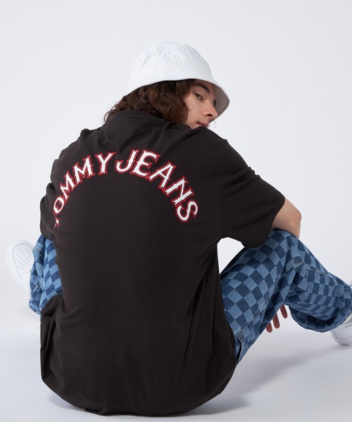 tommy jeans（トミー ジーンズ）の「スケートモダンプレップTシャツ（Tシャツ/カットソー・メンズ・ベージュ/ホワイト/ブラック・LARGE/MEDIUM/SMALL/X-LARGE）」の10枚目の写真