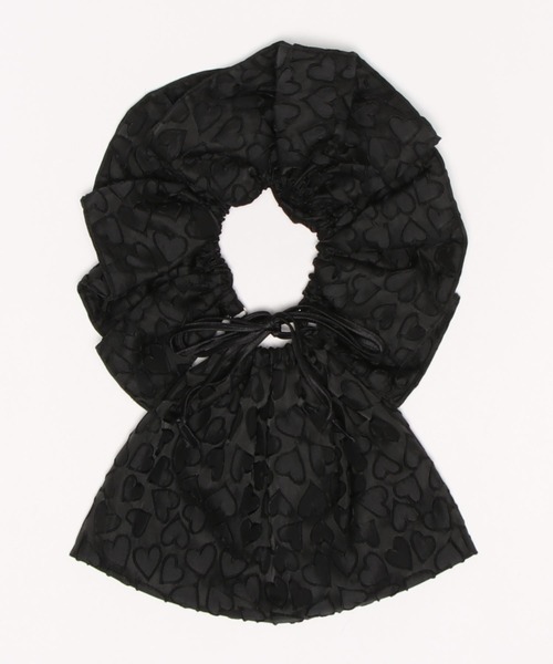 lilLilly（リルリリー）の「ハートジャガードミニバッグ（ハンドバッグ・レディース・ホワイト/ブラック/ピンク・FREE）」の6枚目の写真