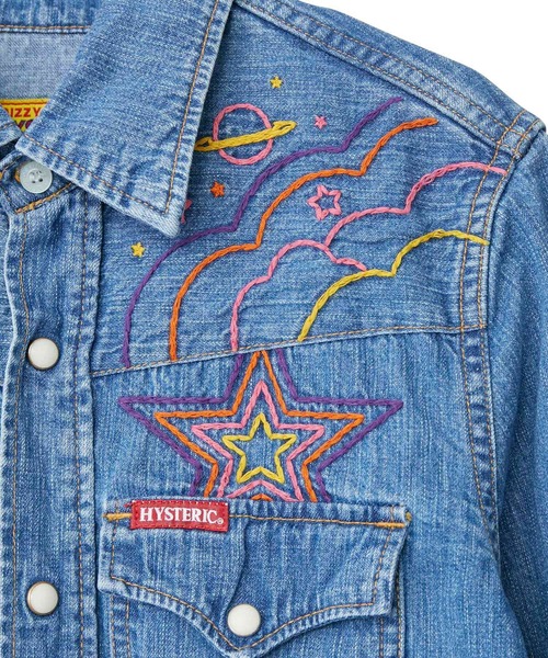 HYSTERIC GLAMOUR（ヒステリックグラマー）の「70'S STARS刺繍