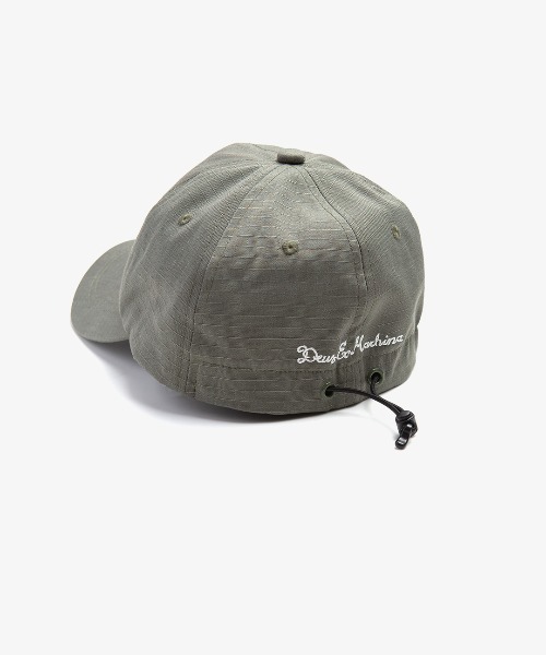 DEUS EX MACHINA(デウスエクスマキナ)の「SAWYER CAP(キャップ・メンズ・オリーブ/ブラック・OS)」の5枚目の写真