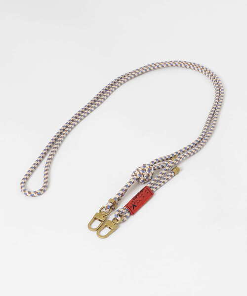 KBF（ケイビーエフ）の「TOPOLOGIE　6.0mm ROPE STRAP（スマホグッズ・レディース・ブラック系その他/その他1/ベージュ/ベージュ系その他/レッド系その他・ONE）」の4枚目の写真